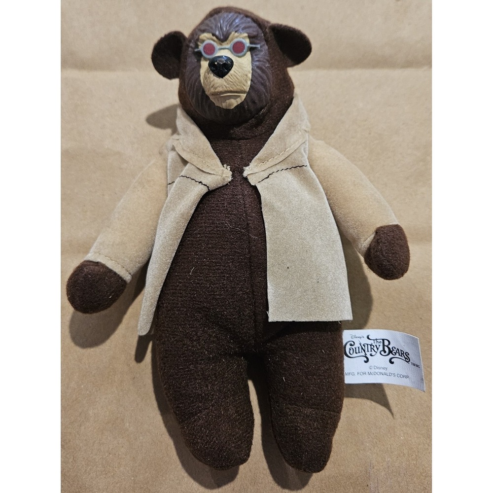 Vintage Disney Country Bears Plush McDonald's Promo Teddy‎ Bear Jacket...